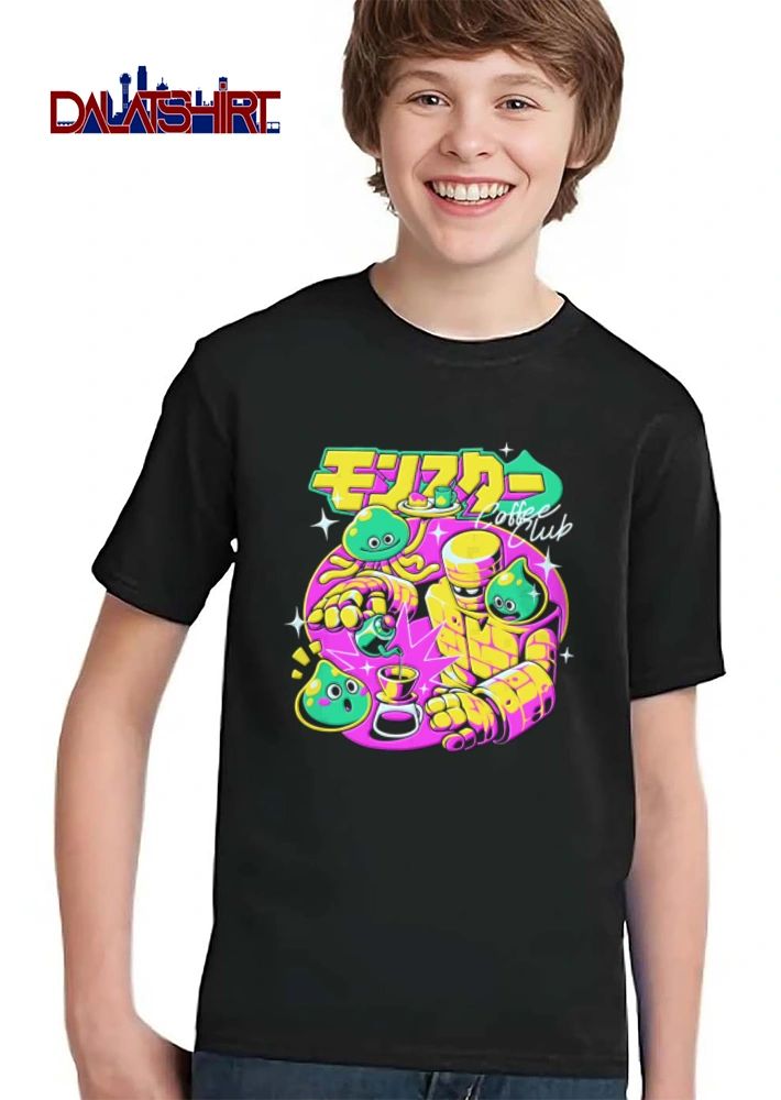 Coffee Club golem and slimes pouring coffee shirt