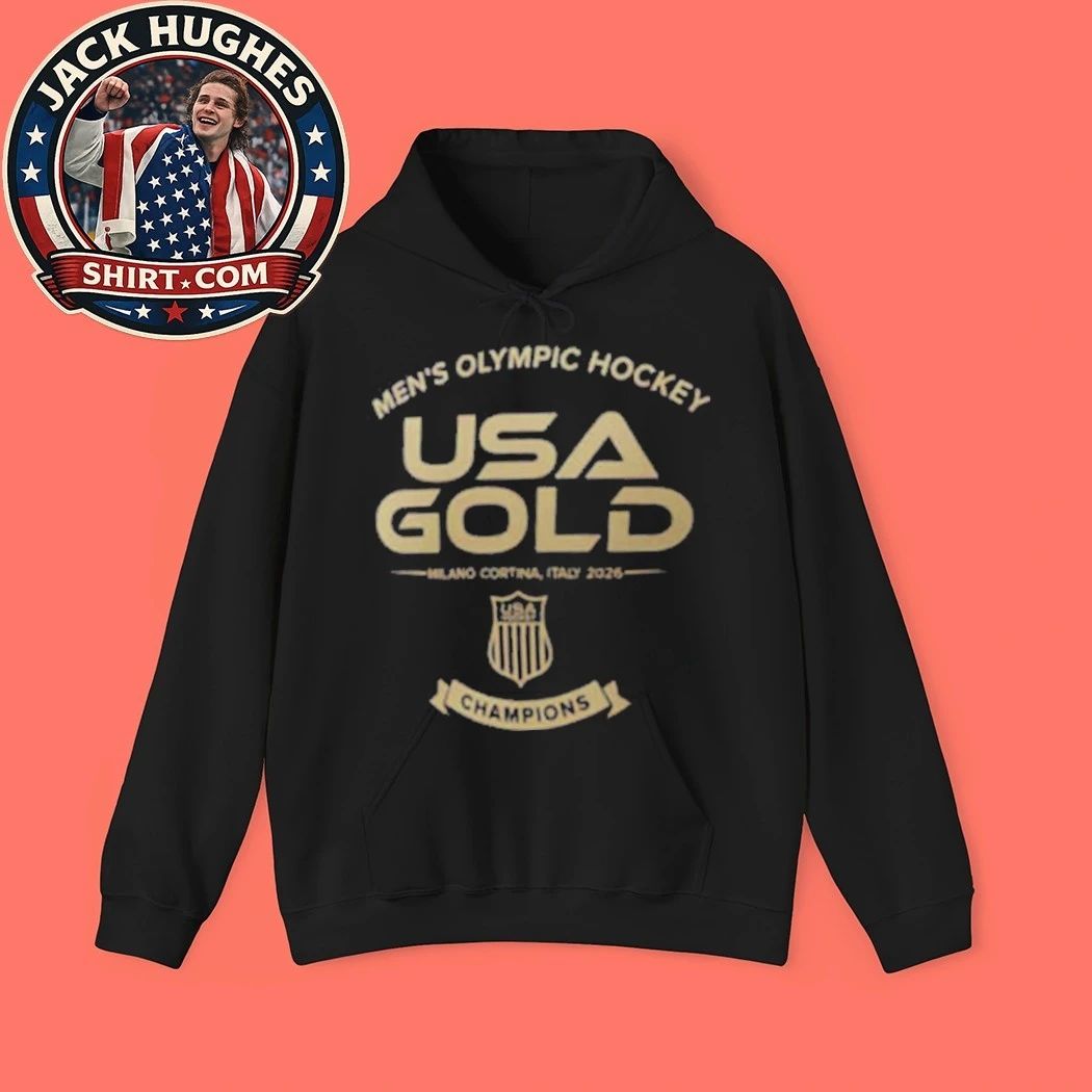 USA Men’s Hockey 2026 Winter Olympics Gold Medal Shirt