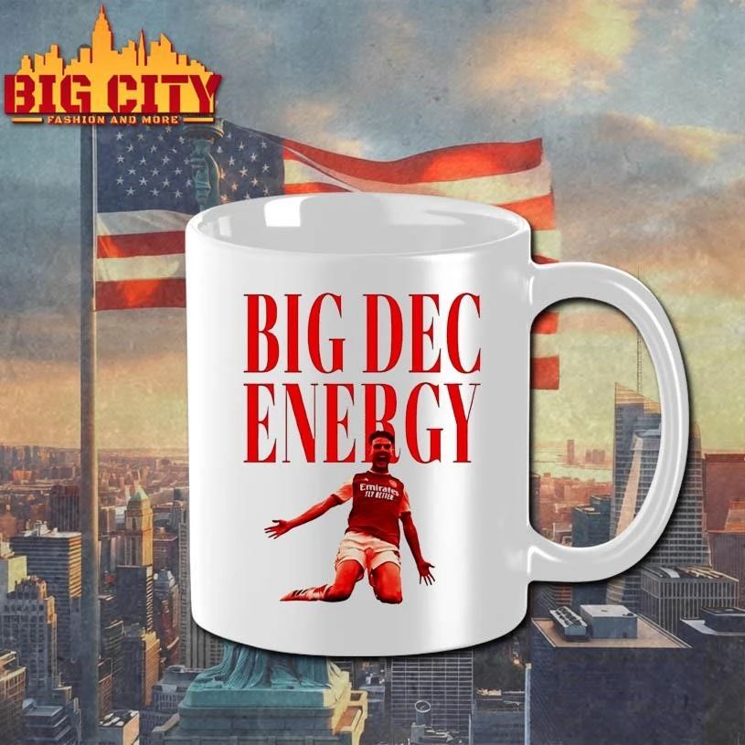 Declan Rice Big Dec Energy Arsenal Fc Shirt