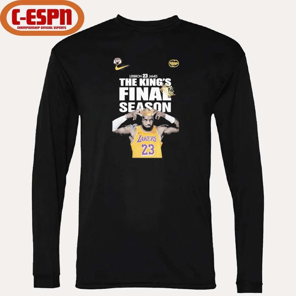 Nike Lebron James The King’s Final Season Shirt