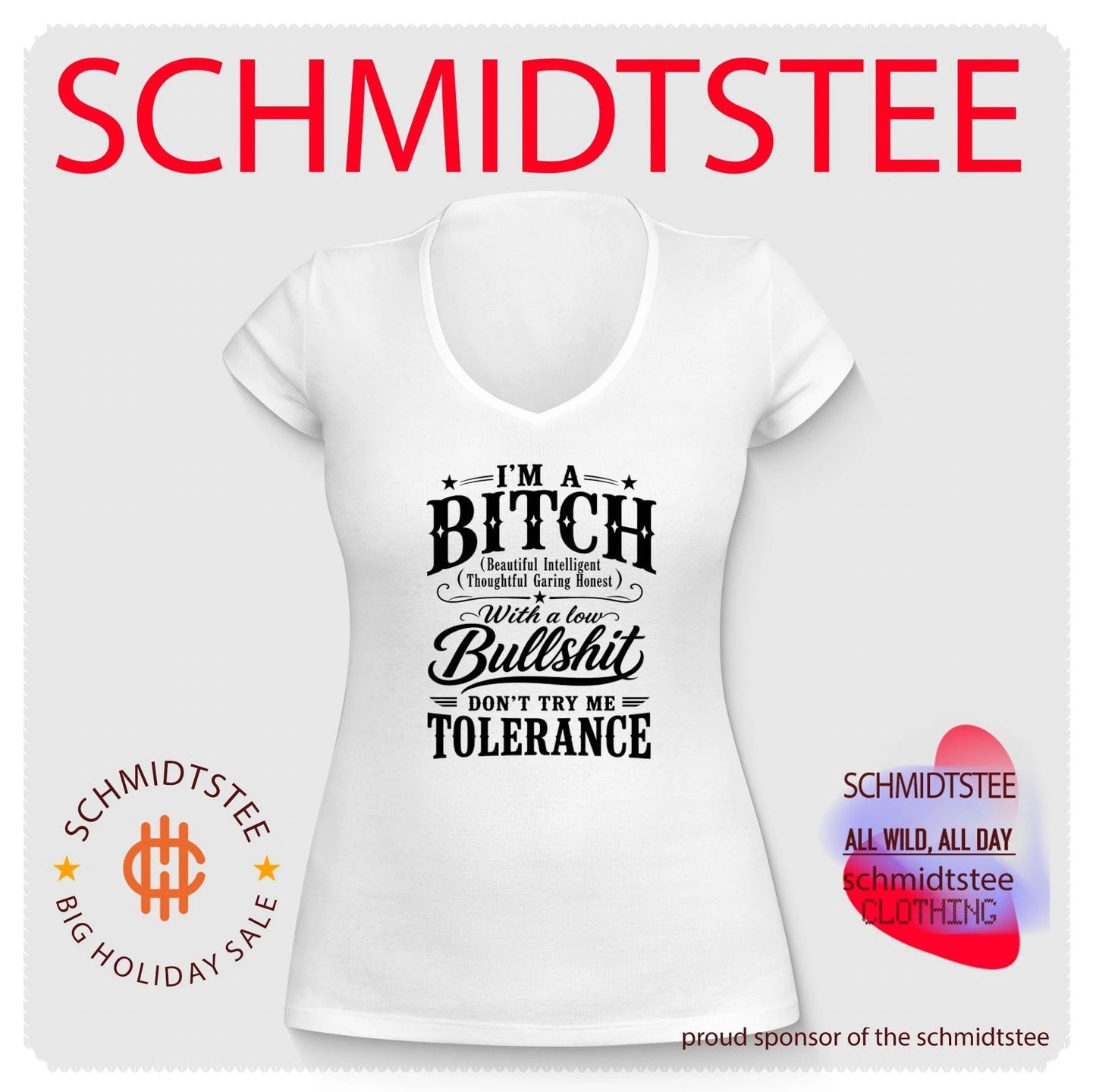 I’m a bitch beautiful intelligent thoughtful garing honest shirt