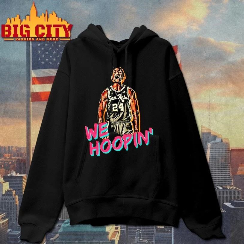 San Antonio Spurs We Hoopin Western Conference Finals Playoffs NBA Shirt