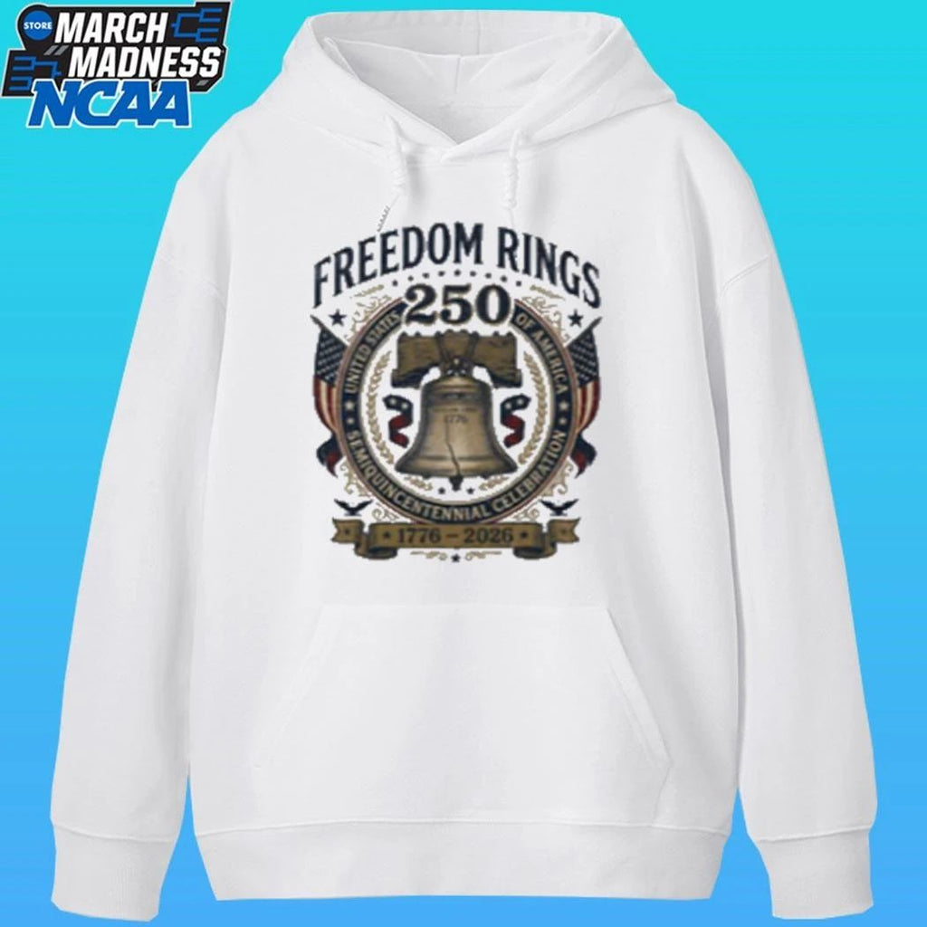Freedom Rings Liberty Bell 250th Anniversary 1776–2026 Shirt
