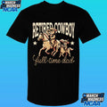 For The Dad Retired Cowboy Full Time Dad Shirt