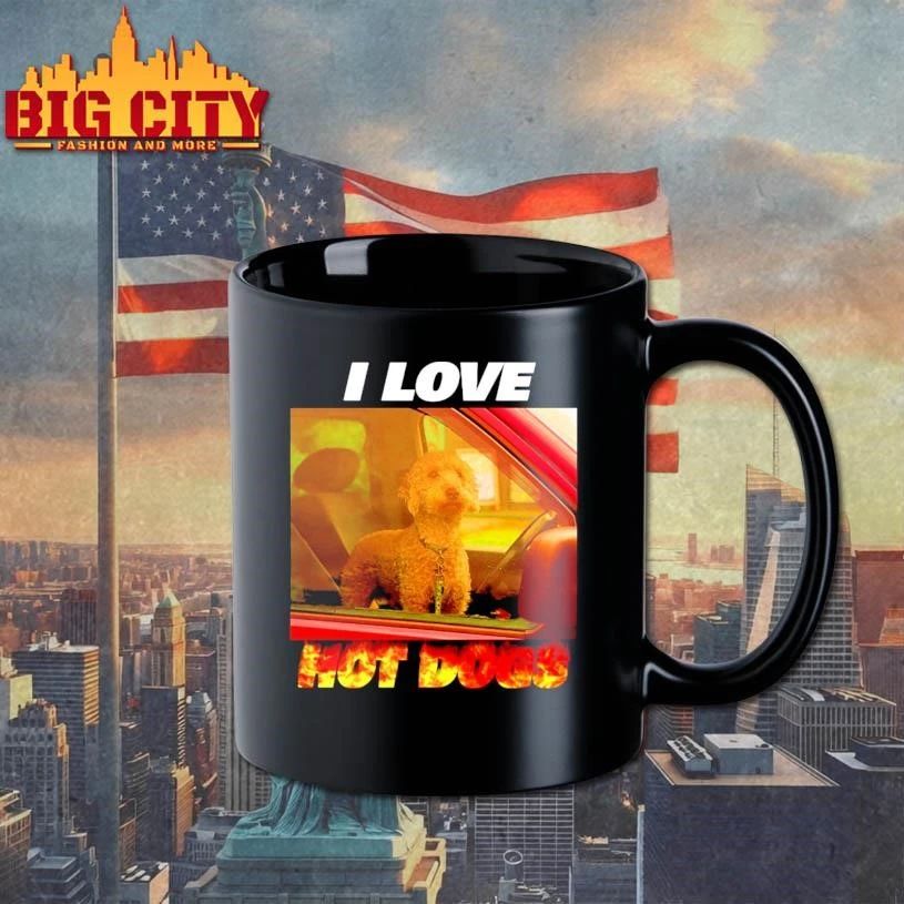 I Love Hot Dogs Graphic Shirt