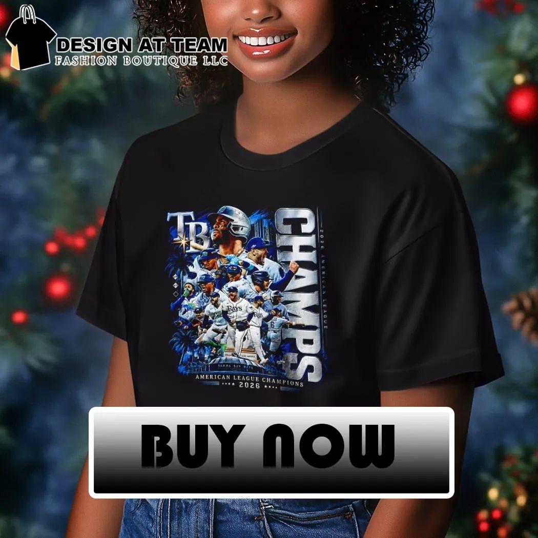 Tampa Bay Rays 2026 American League Champions Champs shirt