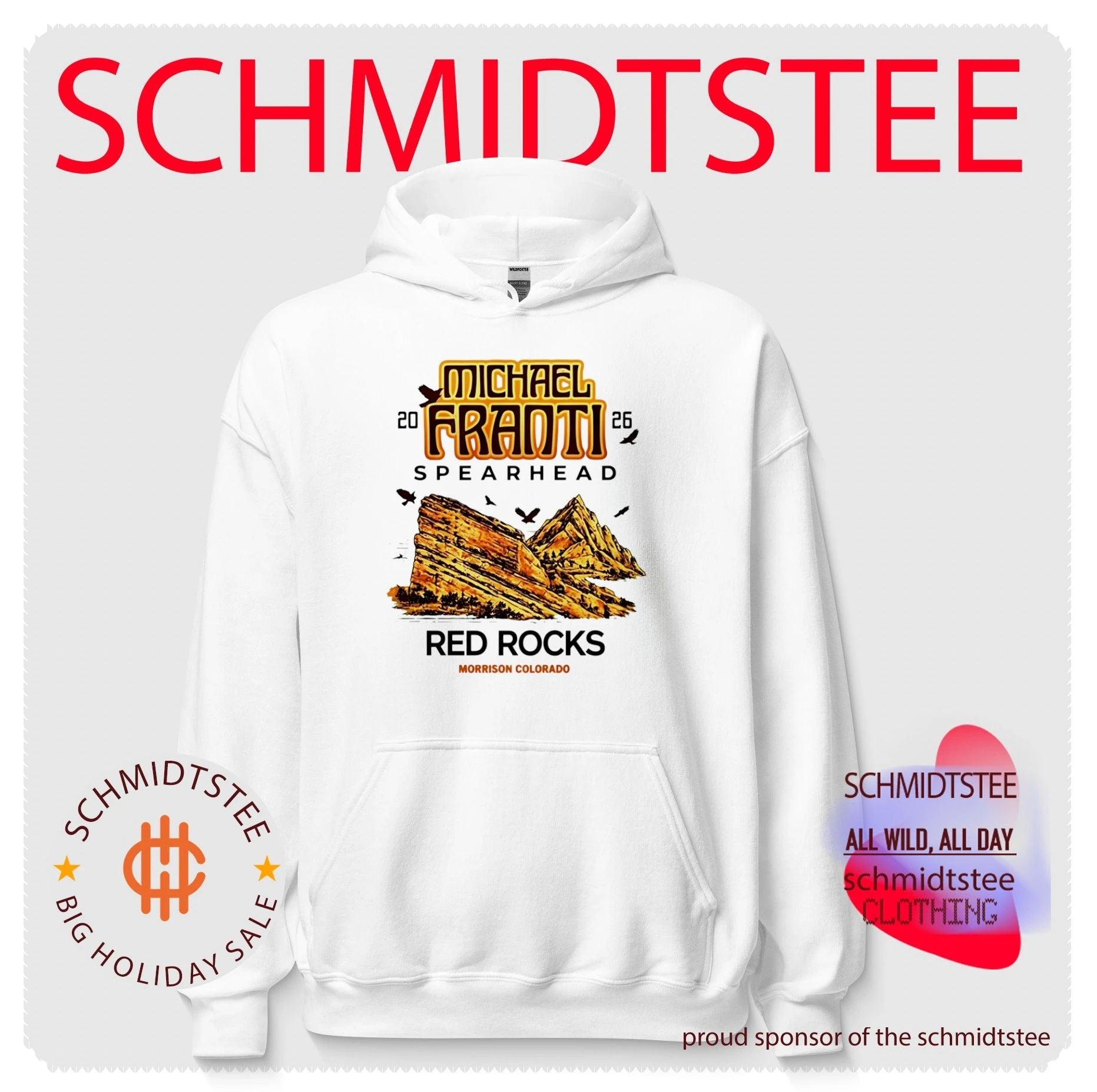 Michael Franti Morrison 2026 Red Rocks Amphitheatre Shirt