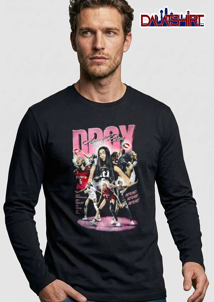 Chicago Sky Angel Reese Defense Defense Defense basketball collage action shots shirt