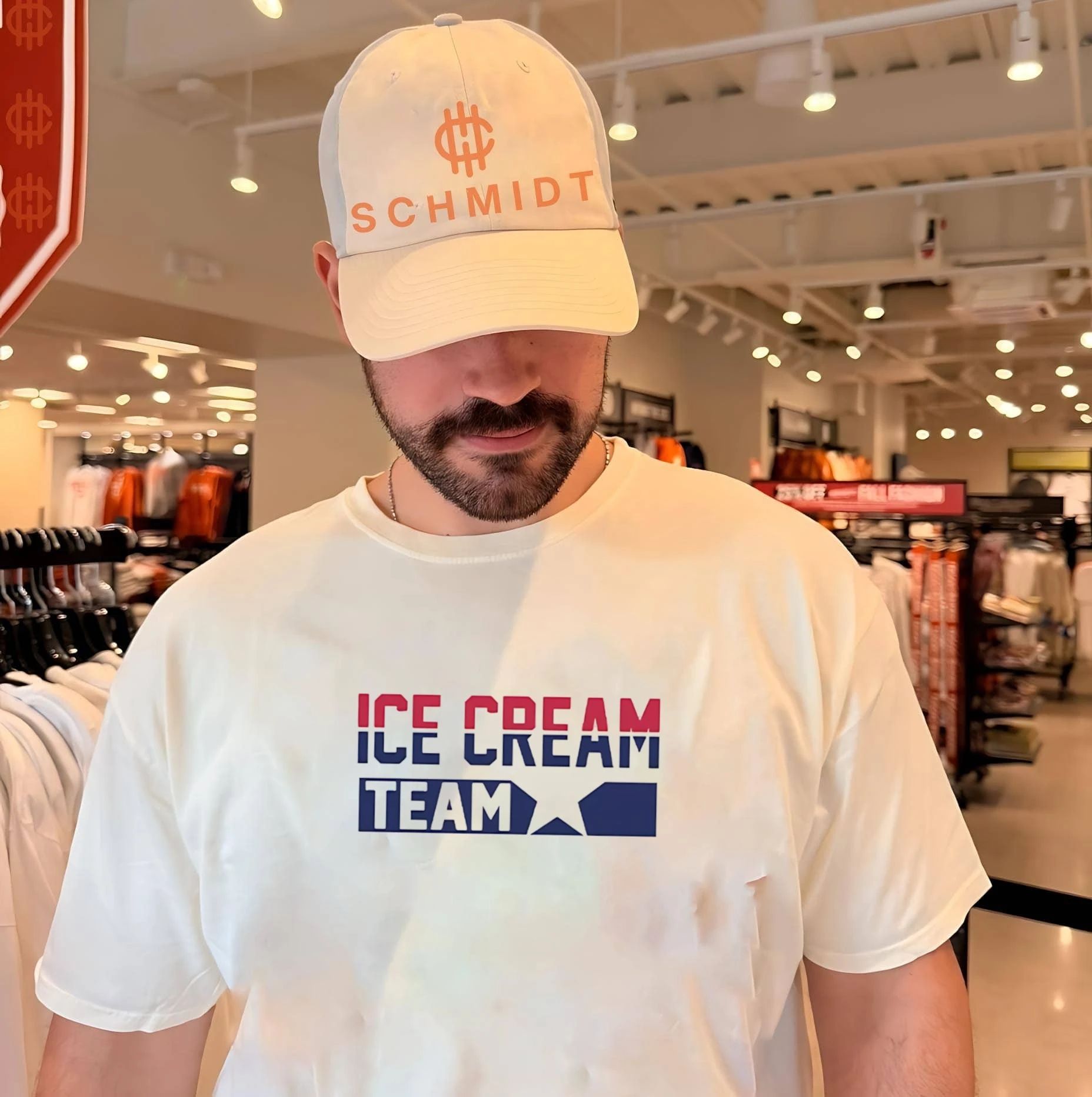 ICE Cream Team logo shirt