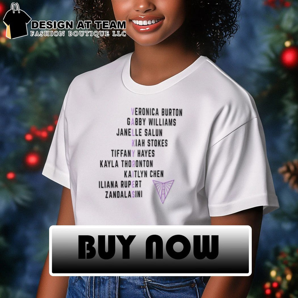 Golden State Valkyries Basketball Names 2026 Roster Fan Art shirt