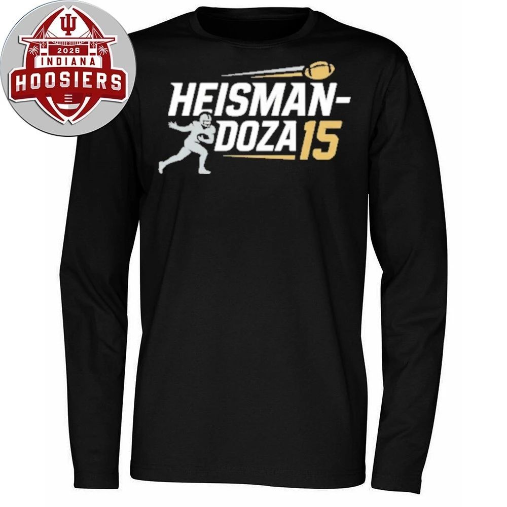 Heisman Doza 15 Fernando Mendoza Indiana Hoosiers Football Tee T-Shirt