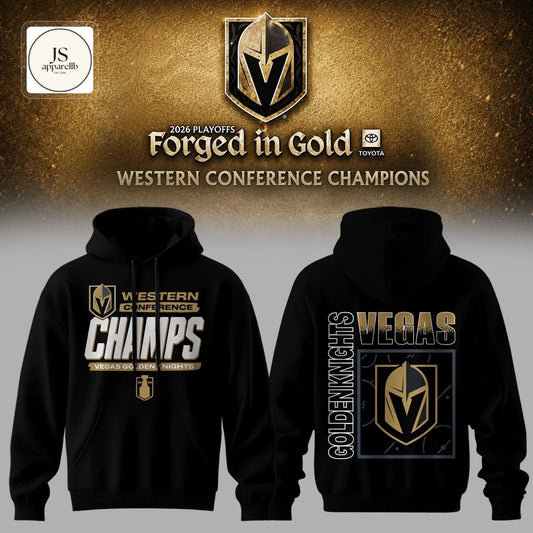 Vegas Golden Knights 2026 Western Conference Champions Commemorative Pullover Hoodie