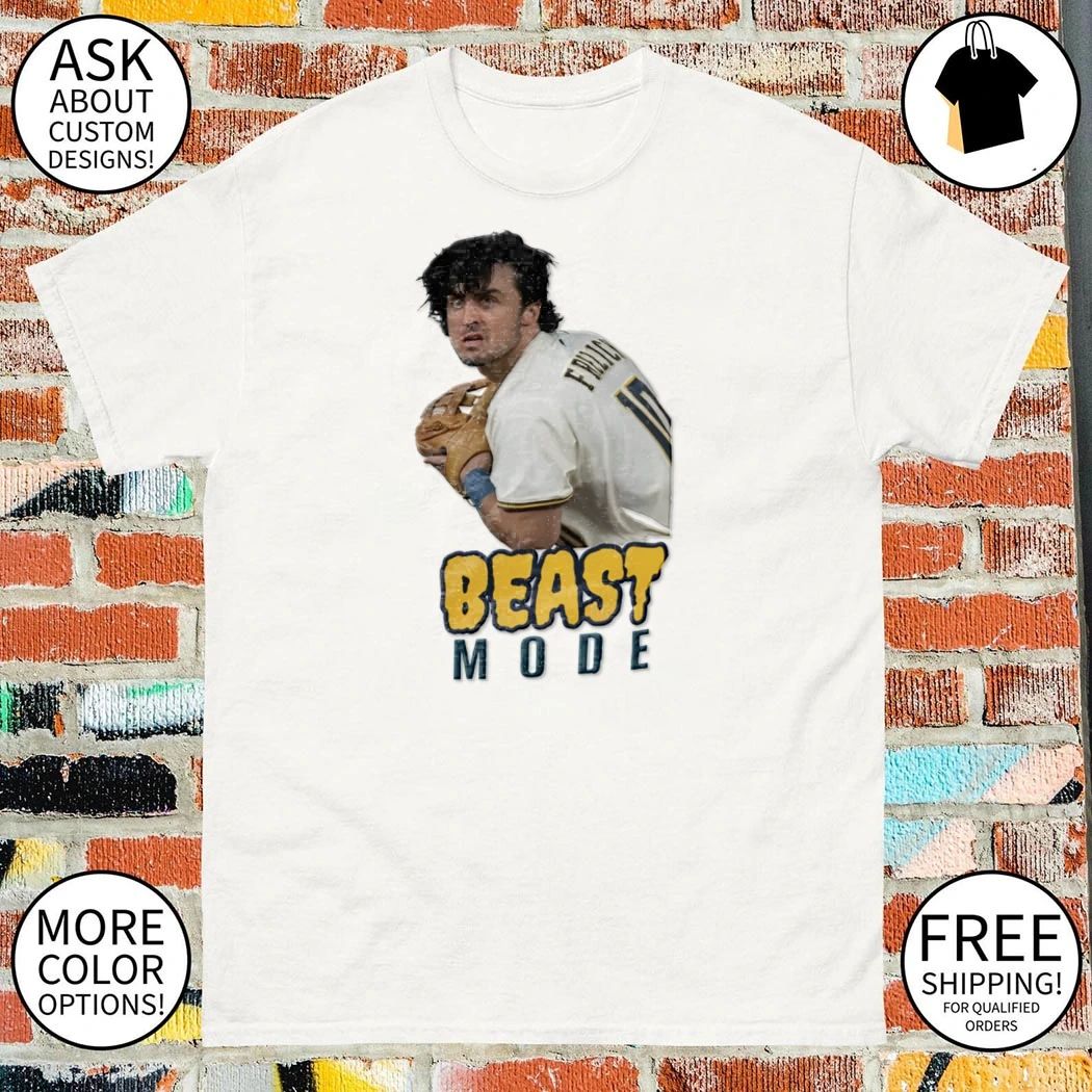 Sal Frelick Beast Mode Milwaukee Baseball shirt