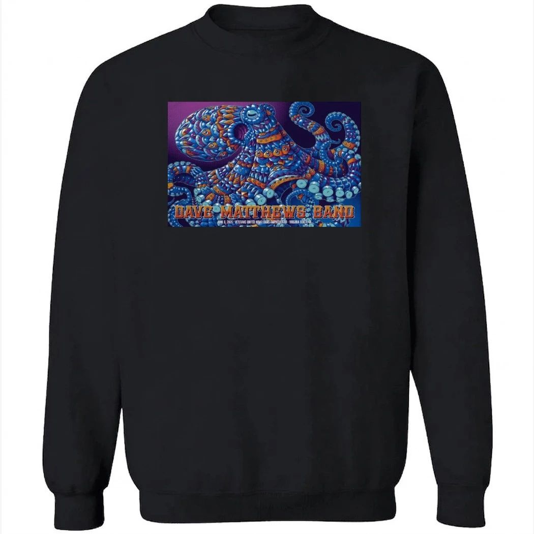 Dave Matthews Band In Virginia Beach VA On June 6 2026 Poster Shirt