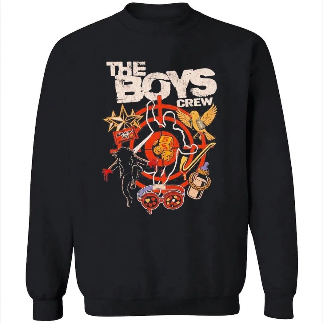 Jack Quaid Hughie Campbell The Boys Crew Shirt