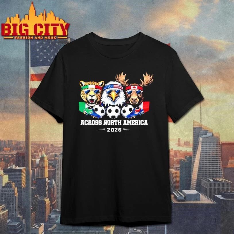 Across North America 2026 World Cup Mexico USA Canada Shirt