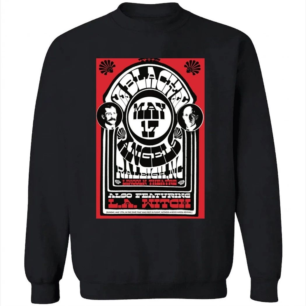 The Black Angels May 17 2026 Event Lincoln Theatre Raleigh Poster Shirt