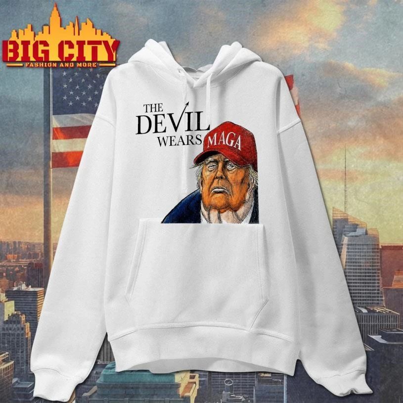 Trump The Devil Wears MAGA Shirt