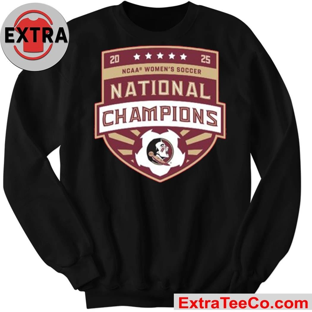 Fsu Soccer Women’s Soccer National Champions 2025 T-Shirt