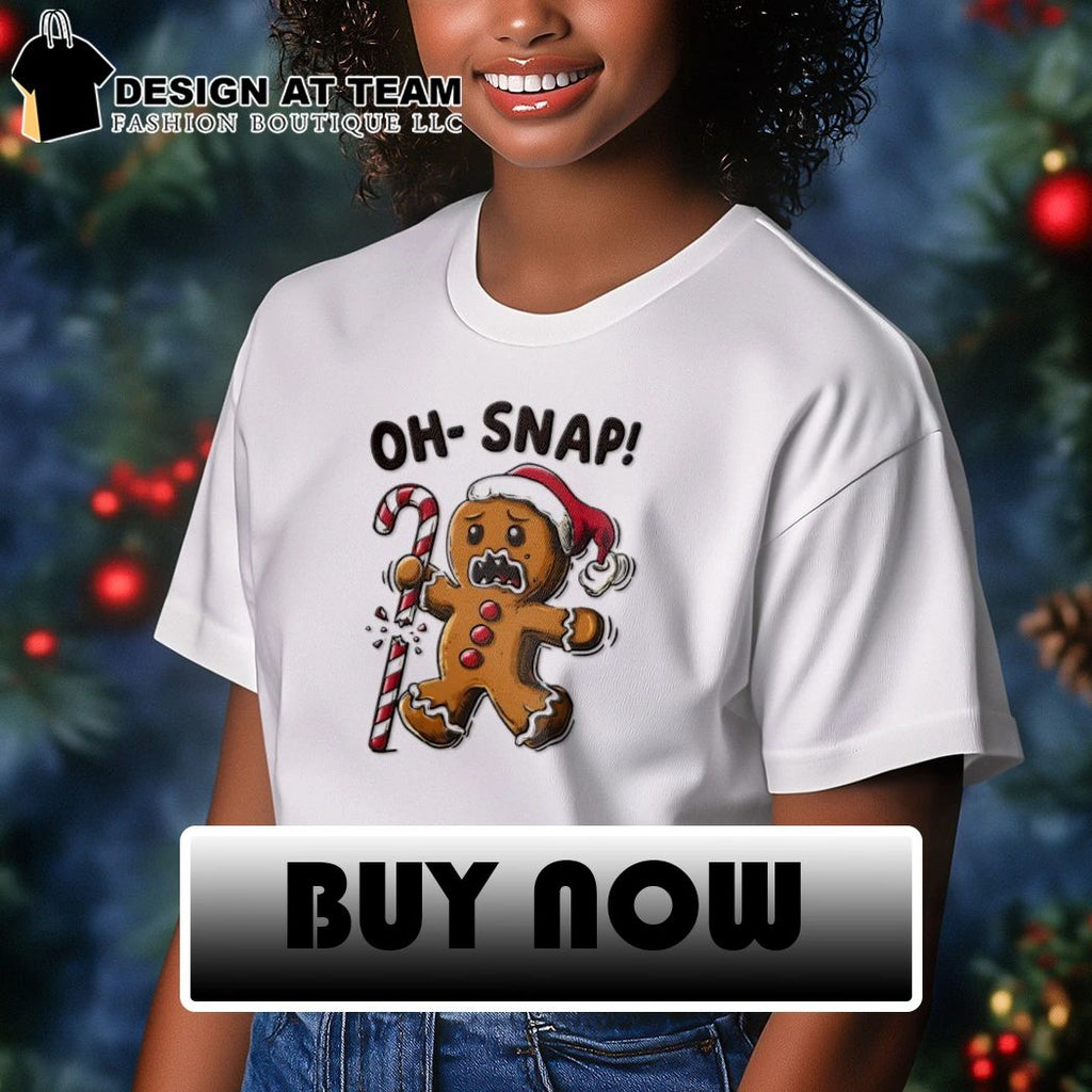 Funny Gingerbread With Broken Candy Cane Meme shirt