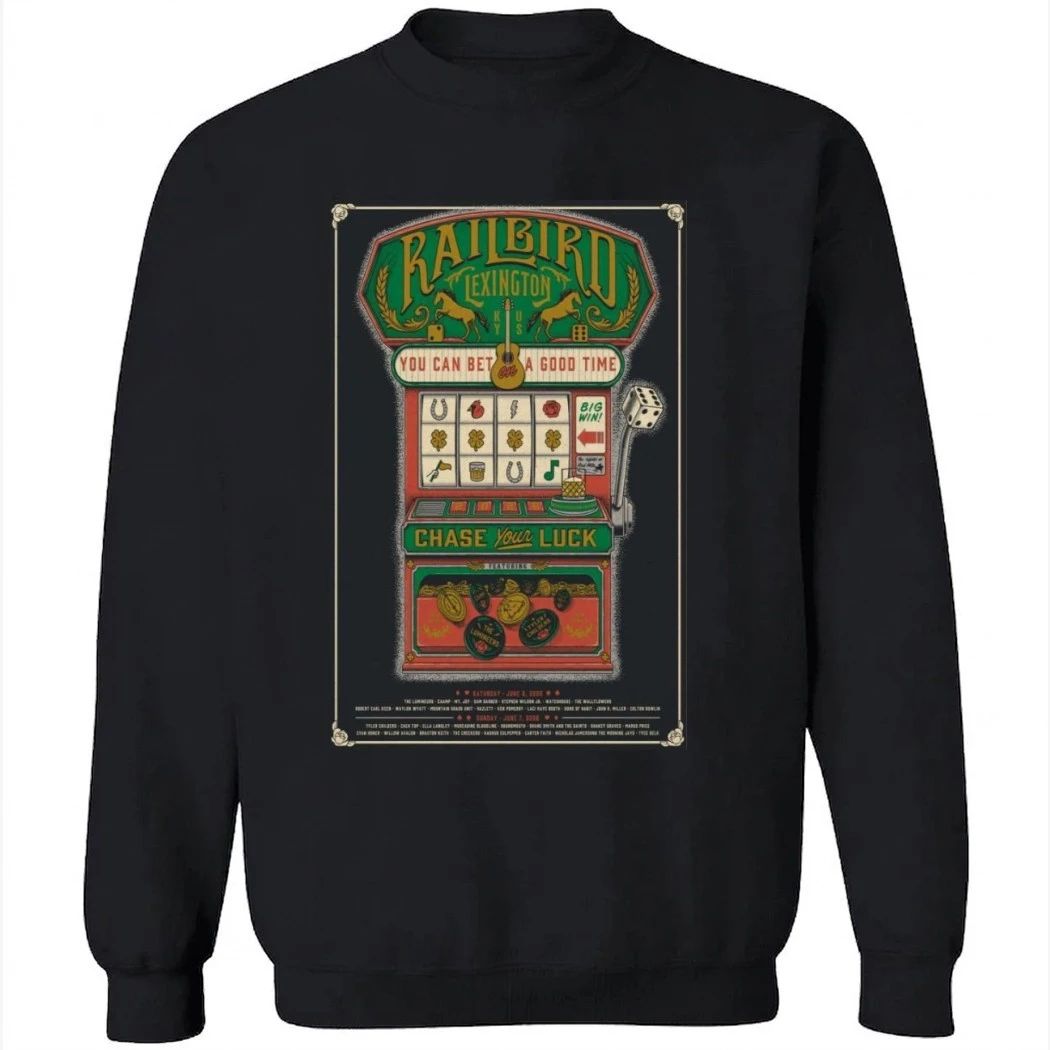 Railbird Festival Event Lexington, KY June 6-7, 2026 Poster Shirt