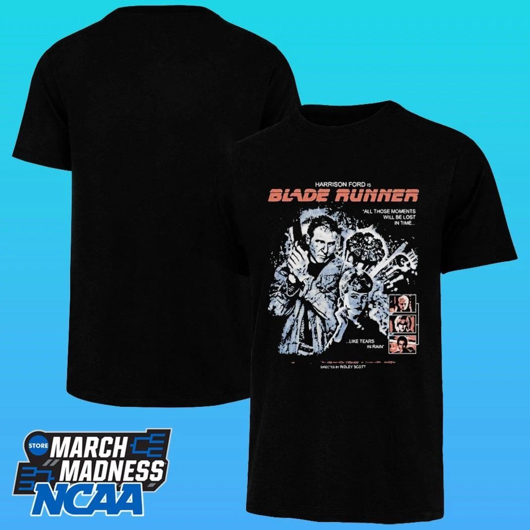 From The Void Harrison Ford Is Blade Runner All Those Moments Will Be Lost In Time Shirt