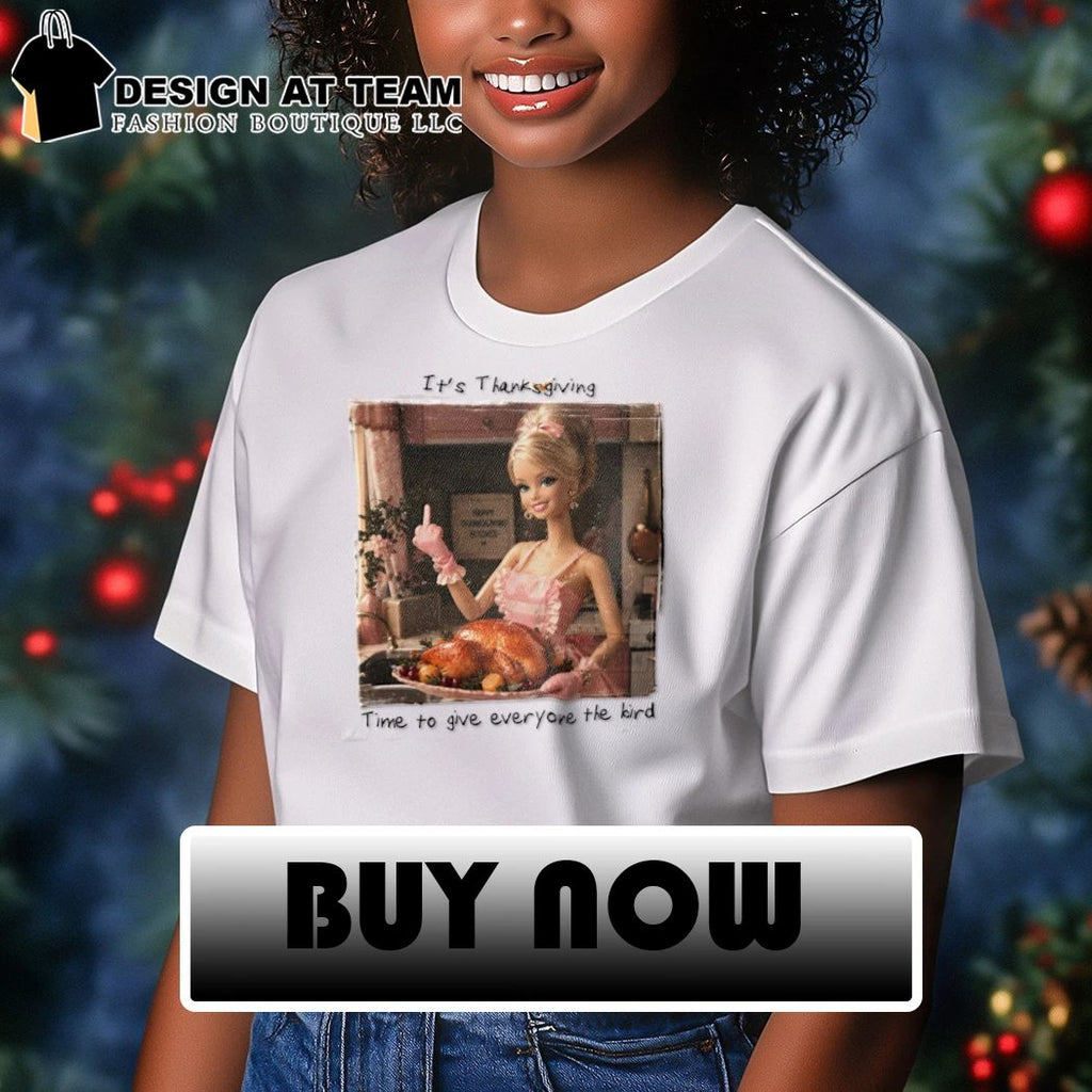 Funny Doll Face Meme it’s thanksgiving time to give everyone the bird shirt