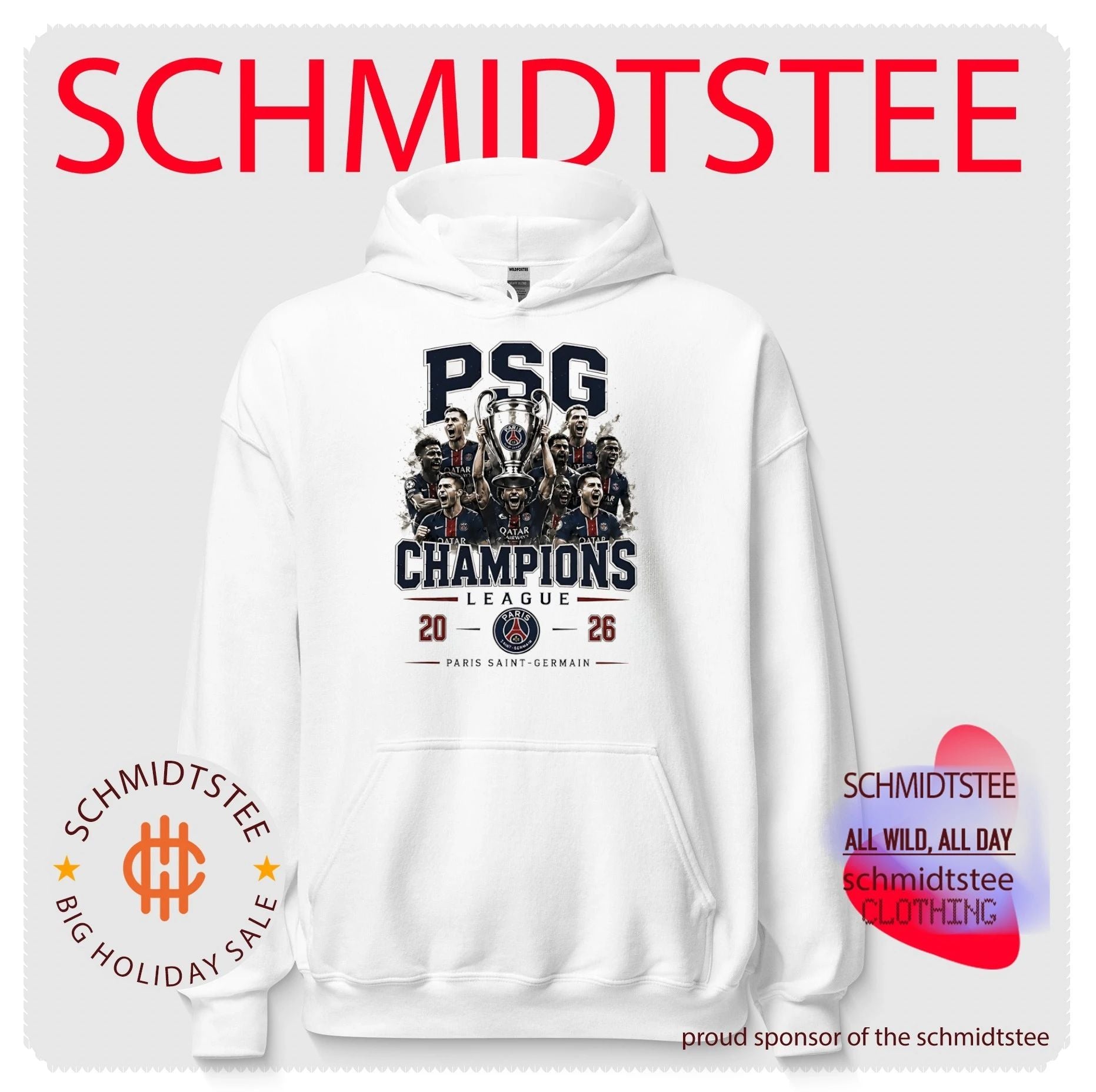 PSG Champions League Winners 2026 shirt