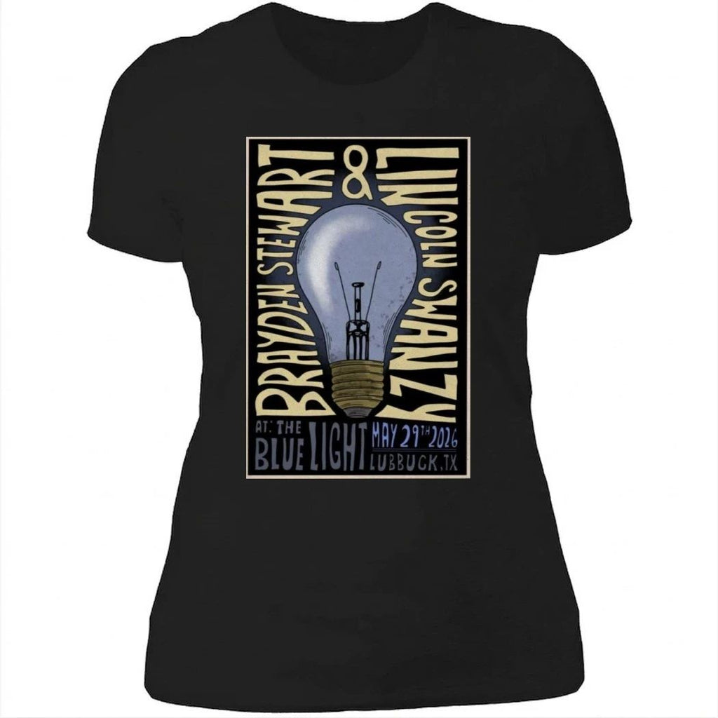 Brayden Stewart Lubbock, The Blue Light 05-29-2026 Poster Shirt