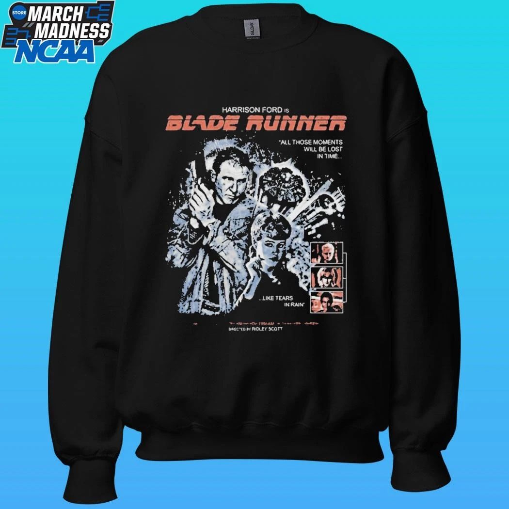 From The Void Harrison Ford Is Blade Runner All Those Moments Will Be Lost In Time Shirt