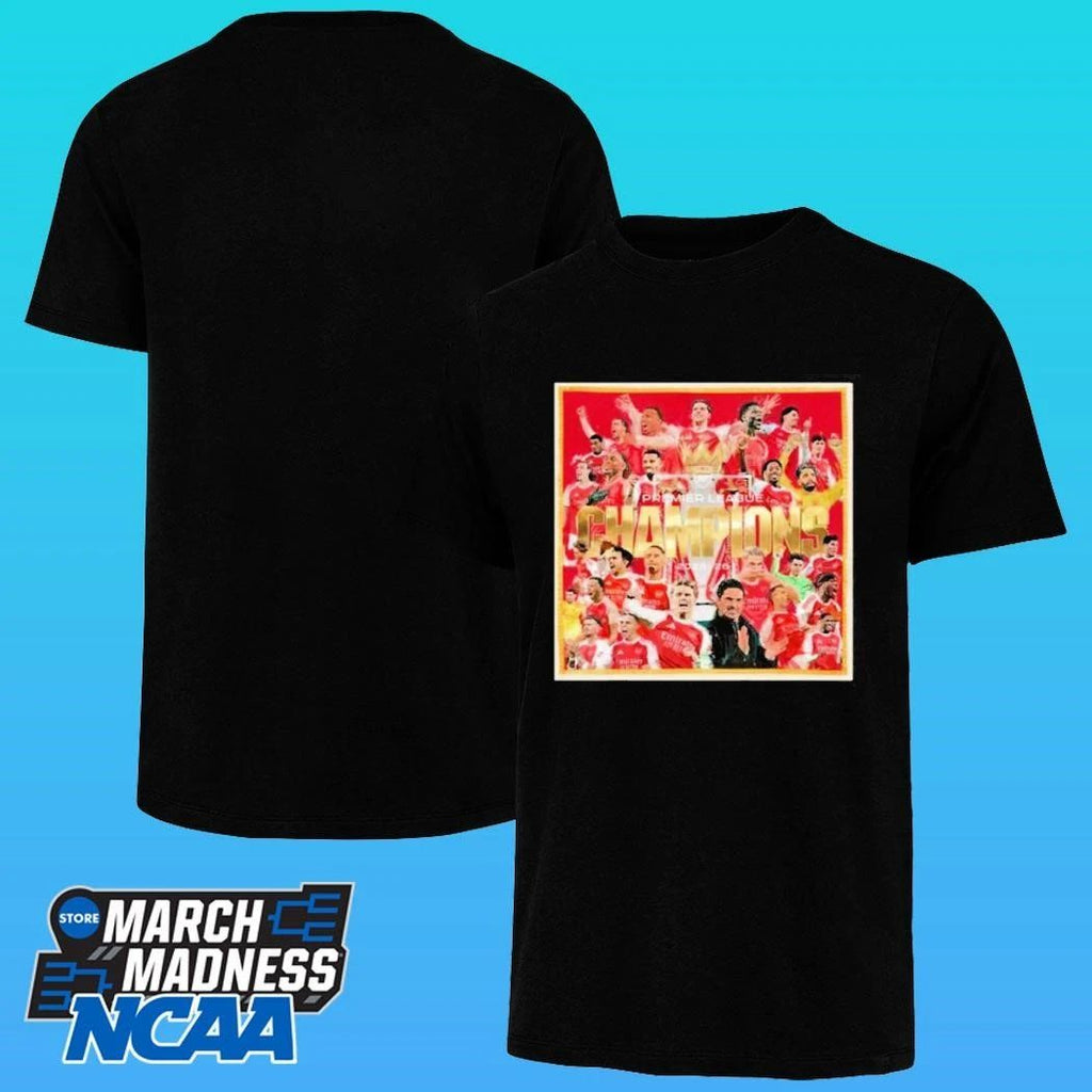 Arsenal 2026 Premier League Champions Poster Shirt