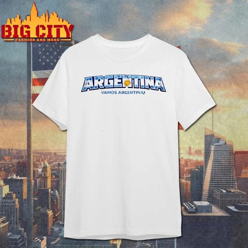 Argentina Vamos Argentina 2026 World Cup Shirt