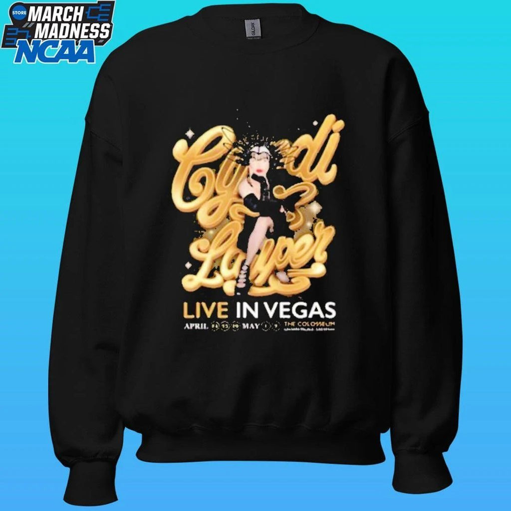 Cyndi Lauper Live In Las Vegas Event Shirt