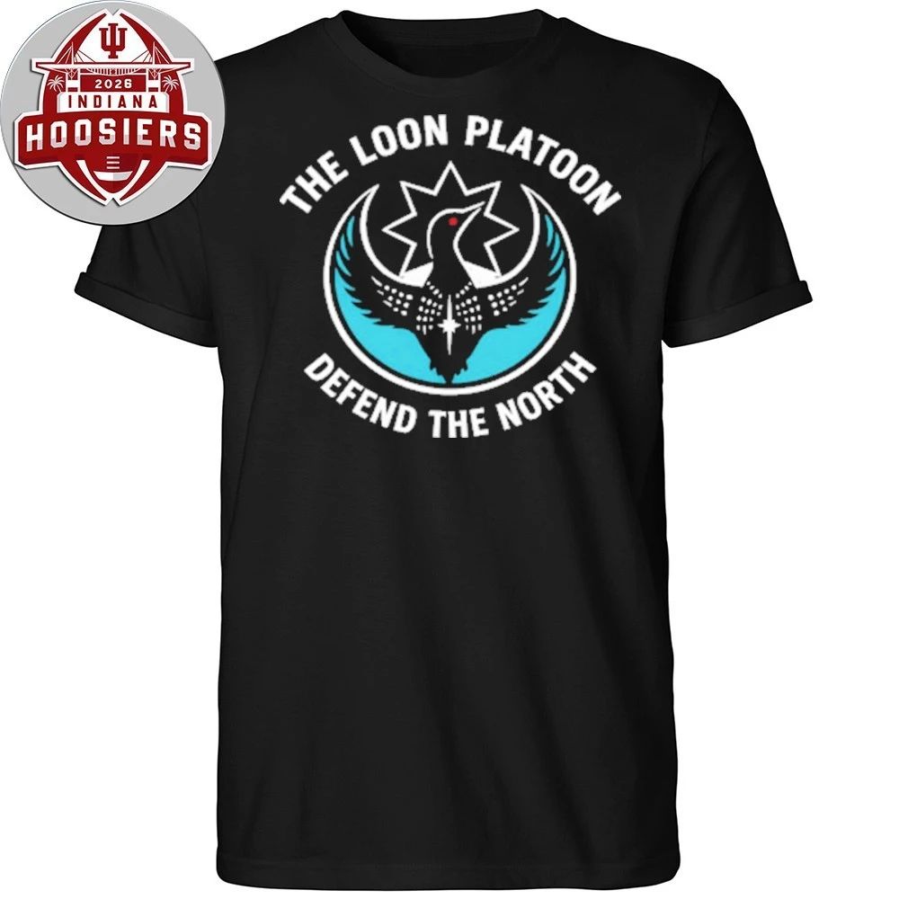 The Loon Platoon Defend The North 2026 T-Shirt