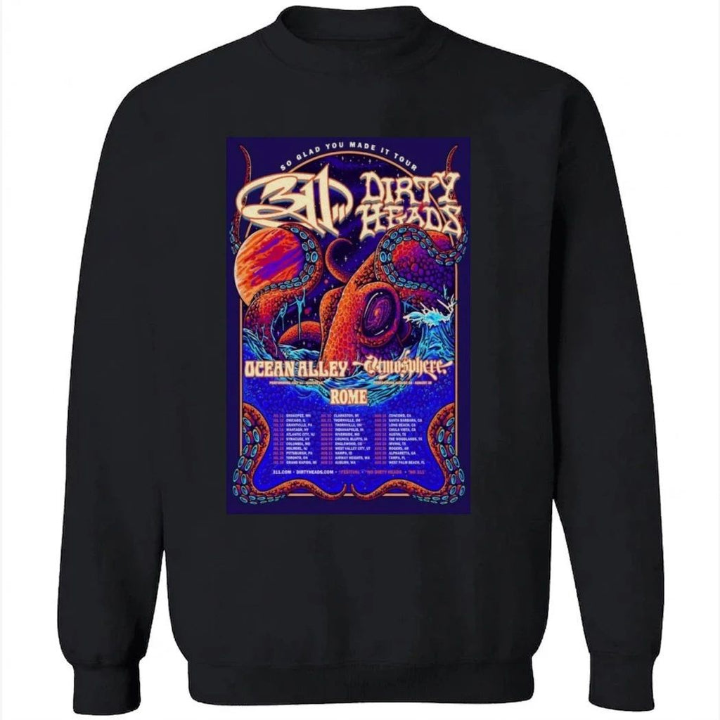 311 x Dirty Heads Bring “So Glad You Made It Tour Poster Shirt