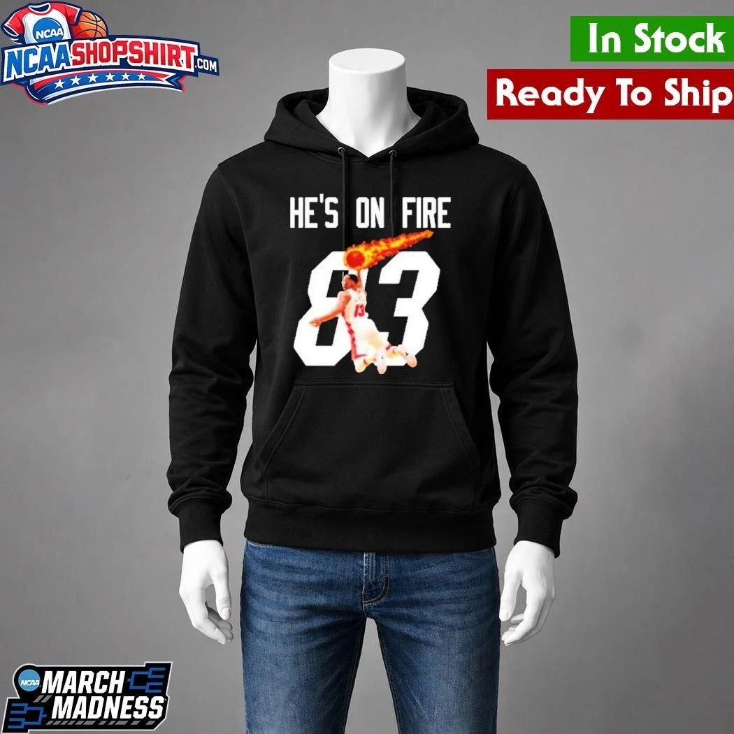 Bam Adebayo 83 Points He’s On Fire Shirt