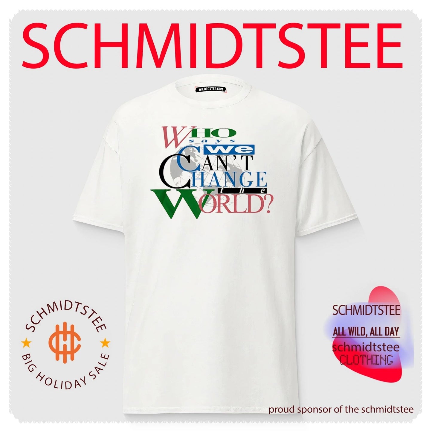 LeBron James Who Says We Cant Change the World Shirt