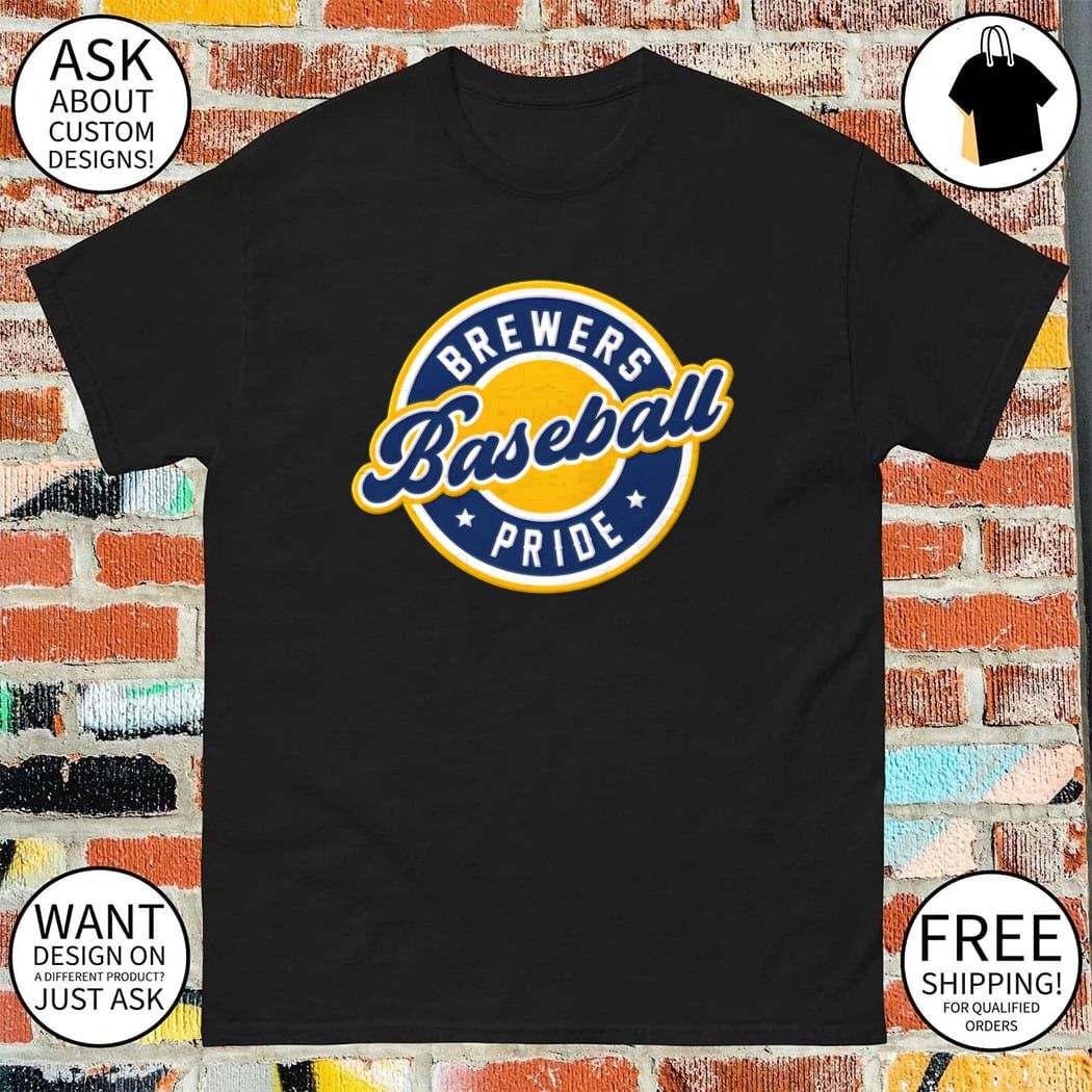 Brewers Baseball Pride Milwaukee Fan Graphic shirt
