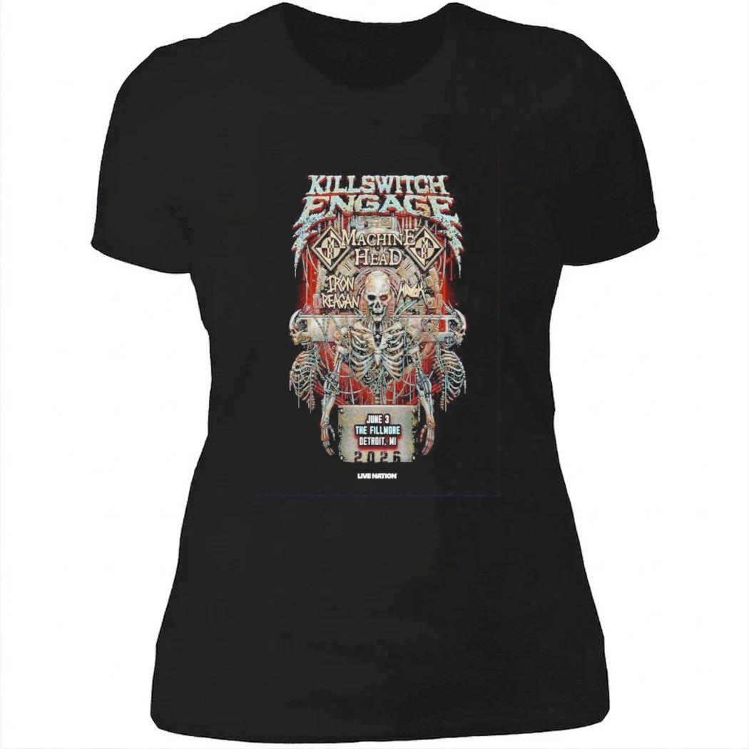 KILLSWITCH ENGAGE Poster June 3 2026 The Fillmore Limited Shirt