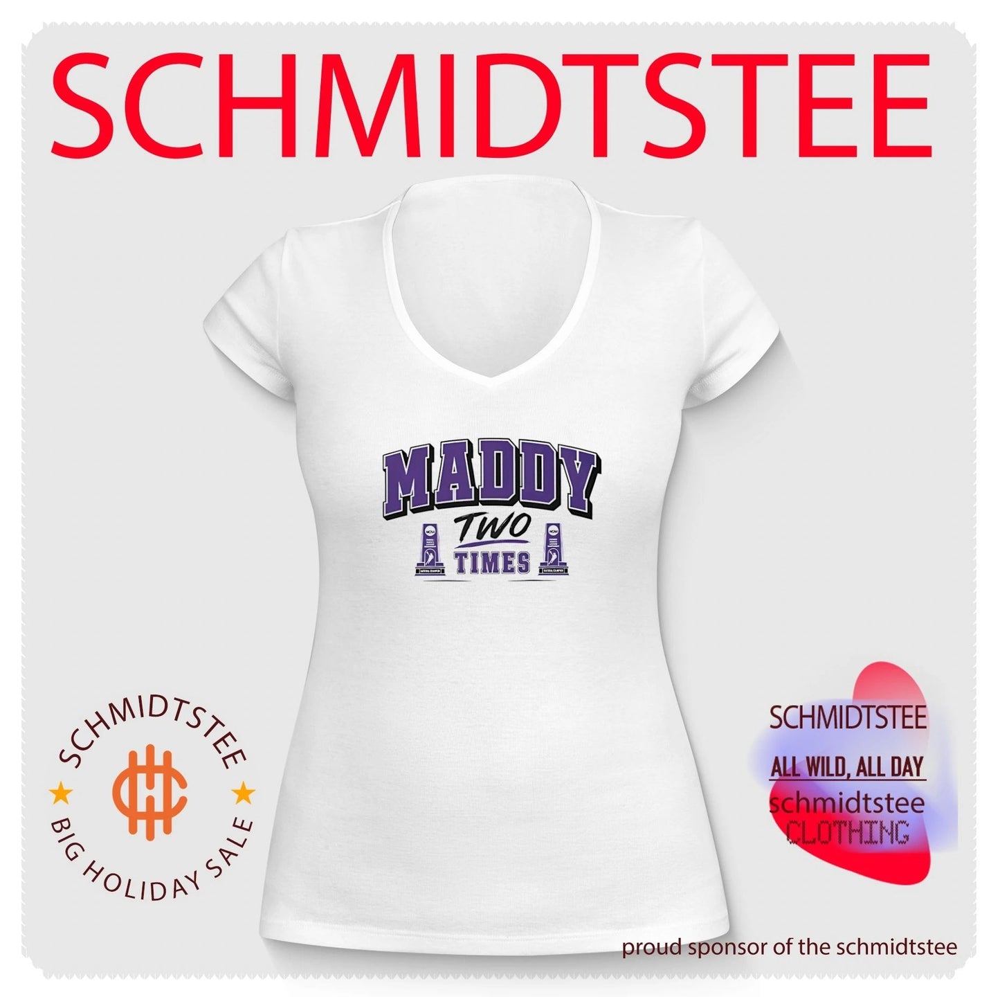 Madison Taylor two times championships graphic shirt