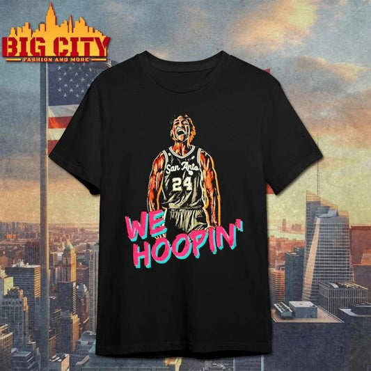 San Antonio Spurs We Hoopin Western Conference Finals Playoffs NBA Shirt