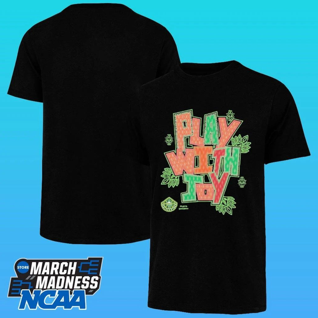 Playa Society Play With Joy Wnba Graphic Shirt
