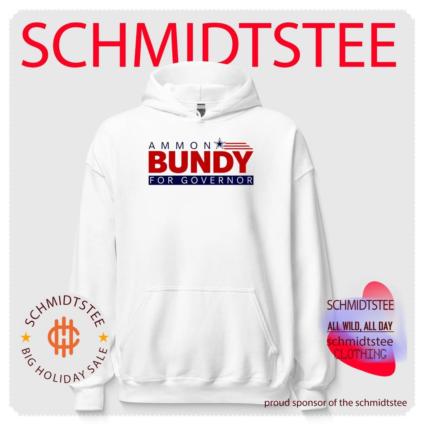 Ammon Bundy for Governor 2026 shirt