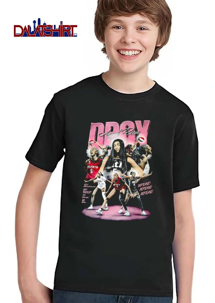 Chicago Sky Angel Reese Defense Defense Defense basketball collage action shots shirt