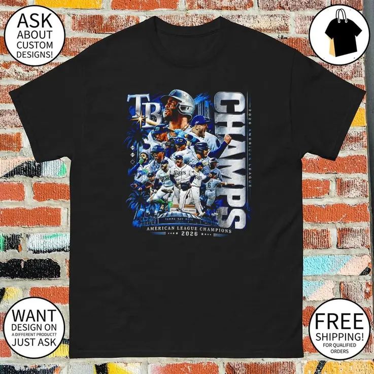 Tampa Bay Rays 2026 American League Champions Champs shirt