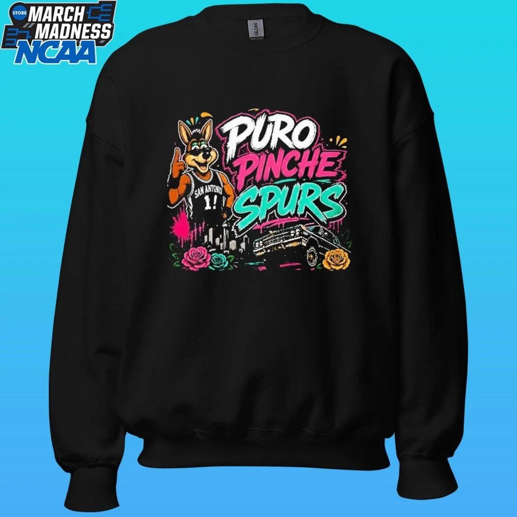 Coyote Puro Pinche Spurs San Antonio Spurs Basketball Nba 2026 Shirt
