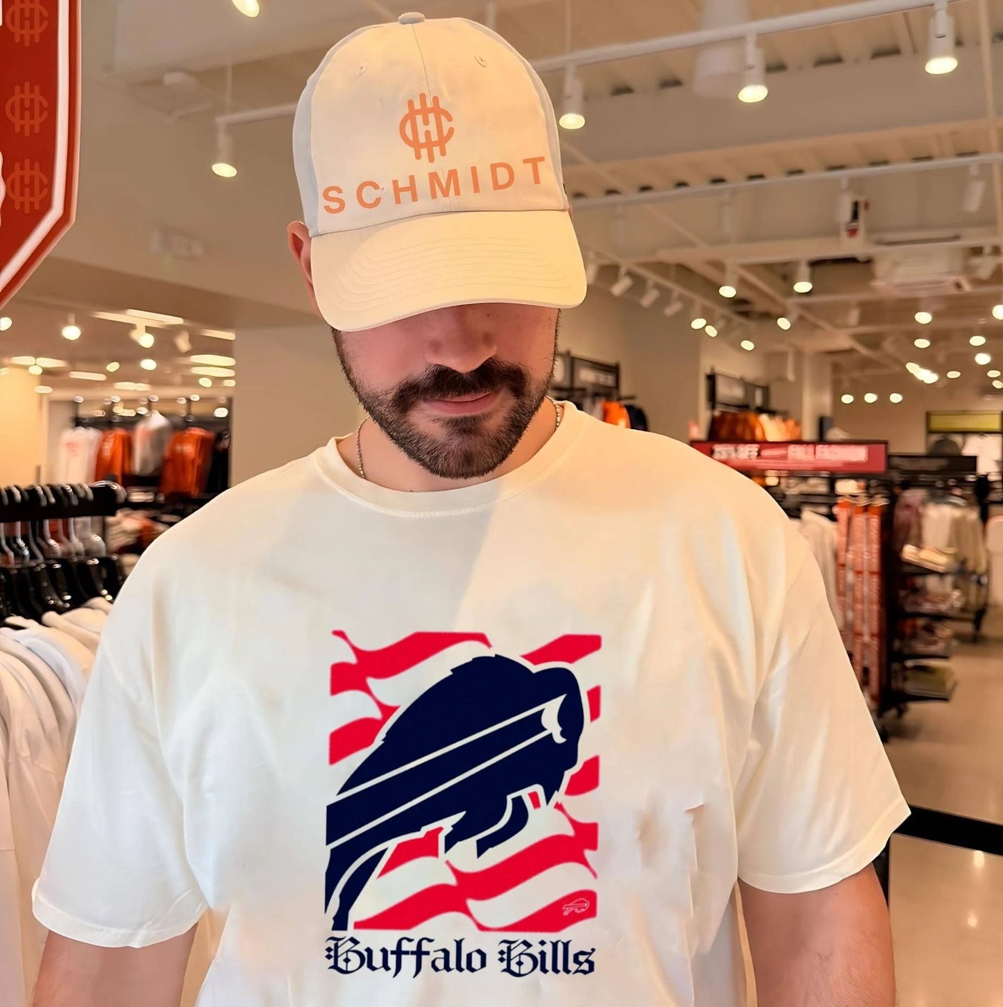 Buffalo Bills American 250th Flag Heritage Wordmark shirt