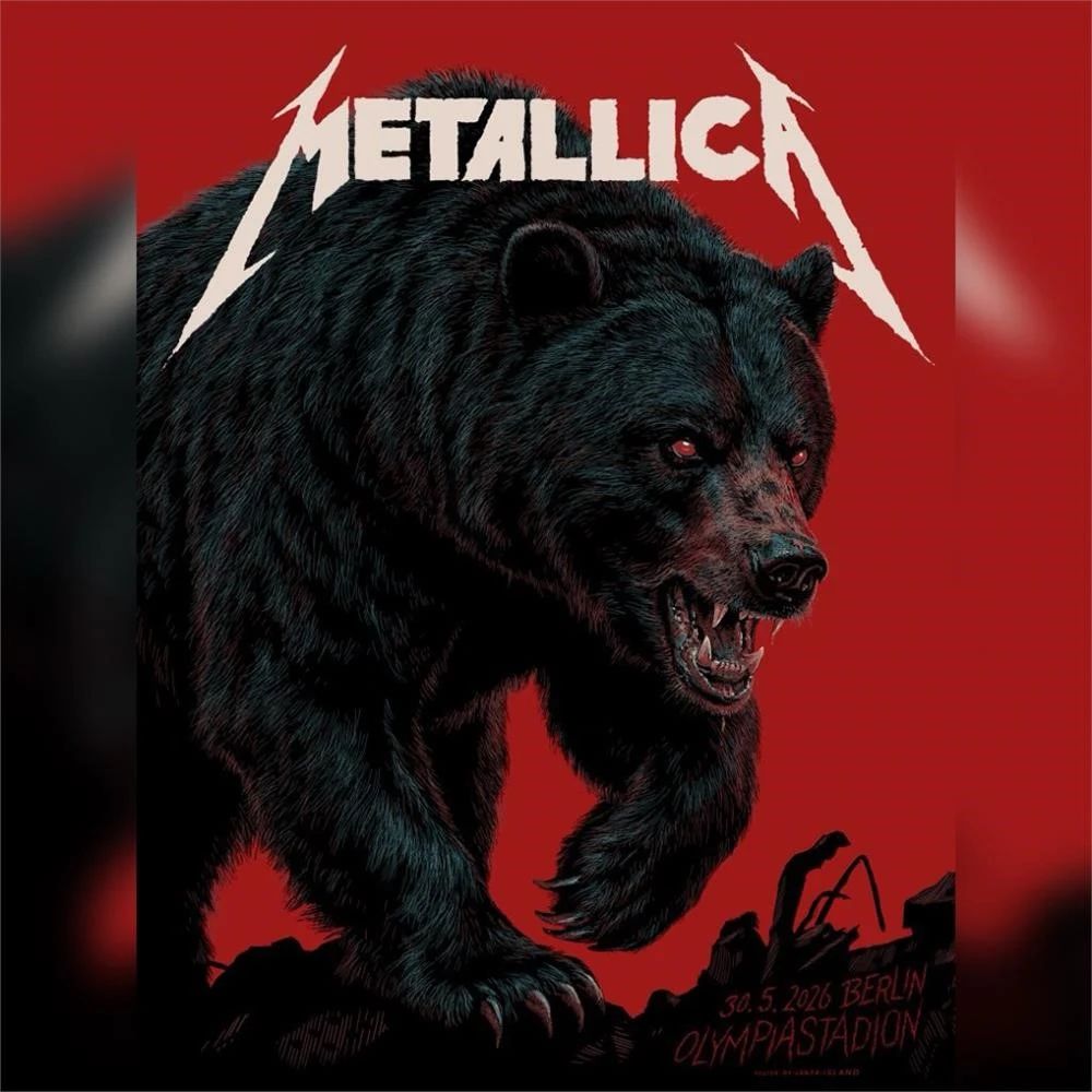 Metallica M72 Berlin Germany May 30 2026 Poster Art By Janta Island