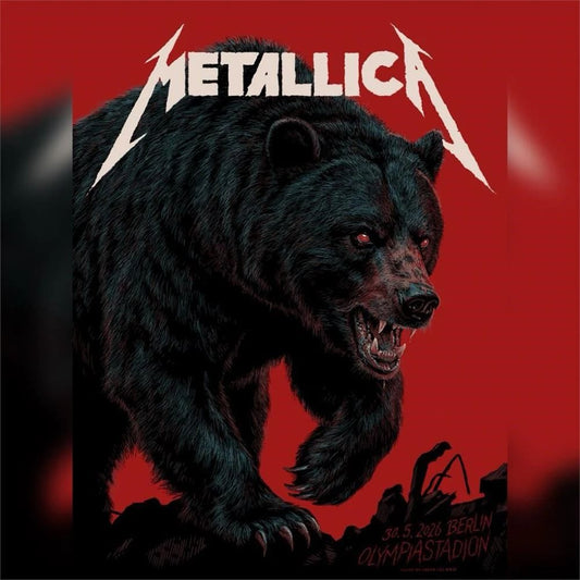 Metallica M72 Berlin Germany May 30 2026 Poster Art By Janta Island