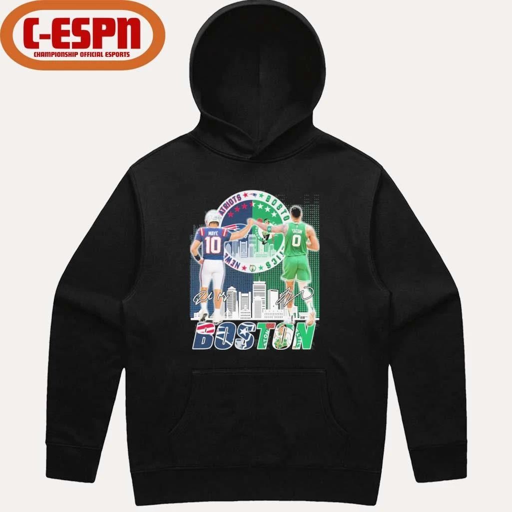 Boston Sports Teams Drake Maye And Jayson Tatum Shirt